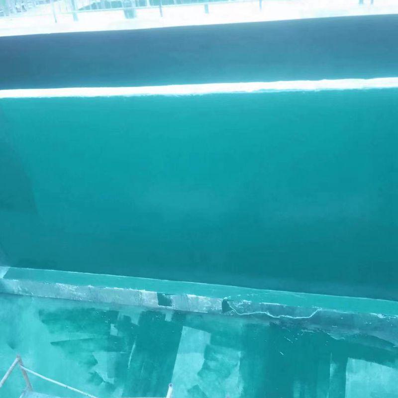 惠州某环保基地废水池玻璃钢防腐